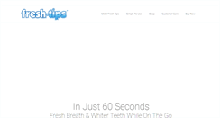 Desktop Screenshot of freshtips.com